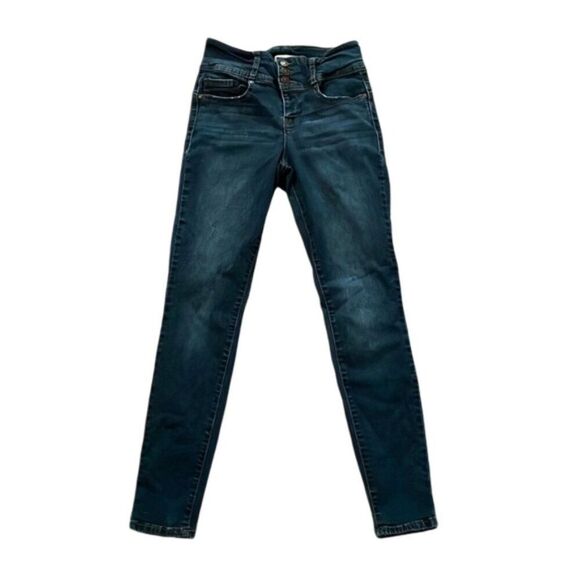Sofia by Sofia Vergara Paulina Sculpting Skinny Denim Blue Jeans Womens Size 4S - Picture 1 of 12